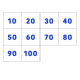 File Folder Activity Sequence to 100 by 10's (Blue)